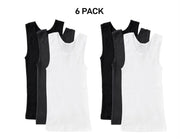 Bonds Boys New Chesty Vest Cotton Singlet Soft Comfort Cotton 6 Pack UYG33A