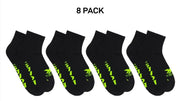 Bonds Mens X-Temp Quarter Crew Socks Dynamic Dual Action Cooling 8 Pack SXX72N