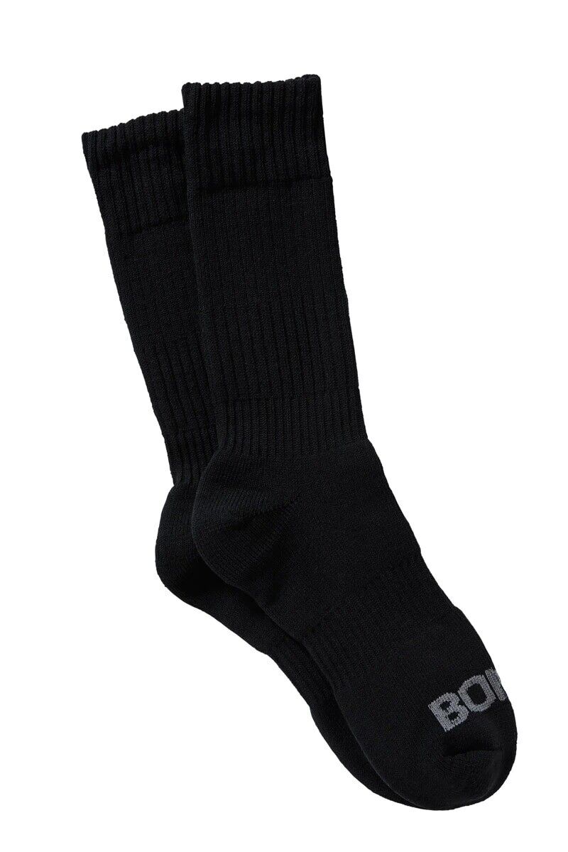 Bonds Mens Cotton Work Socks Durable Comfort and Warmth Fit 6 Pack SYPG2N