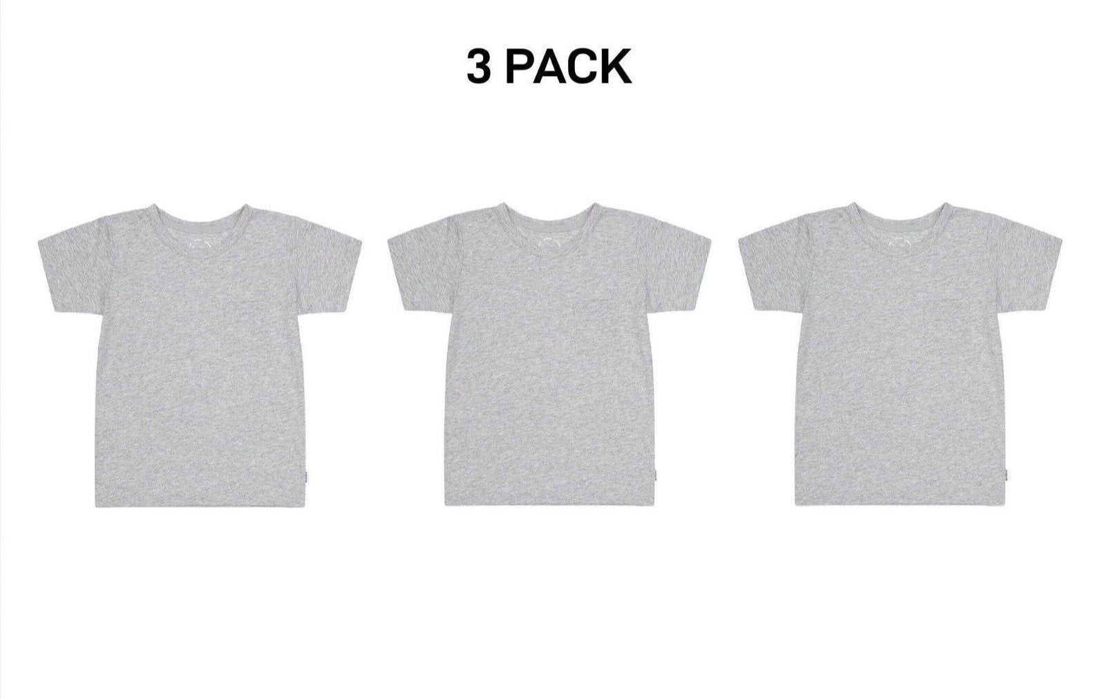 Bonds Kids Next Gen Crew Tee Cotton Shirt Perfect Comfort and Style 3 Pack KVRHK