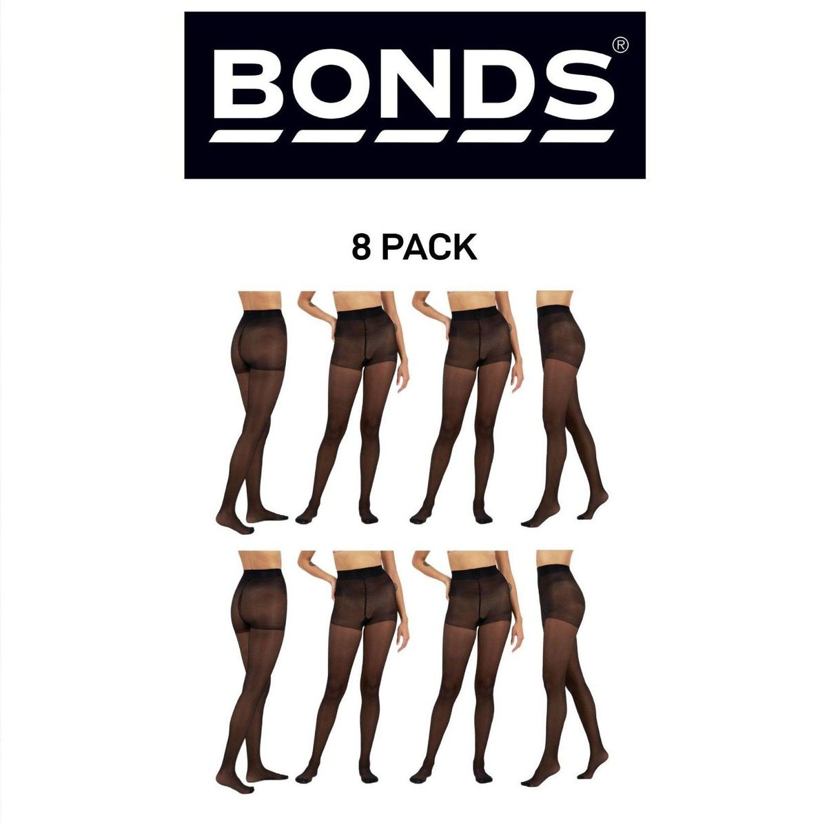 Bonds Womens Comfy Tops Sheer Tights Innovative Comfy Top 8 Pack L79571