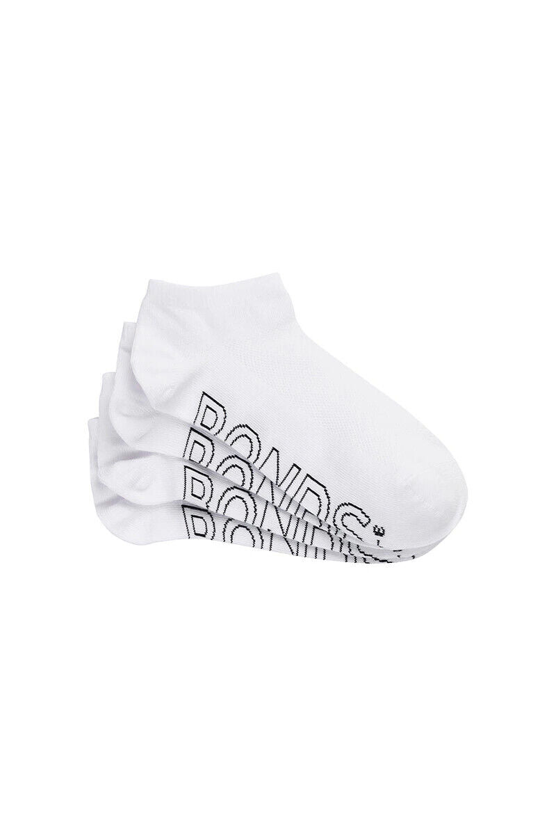 Bonds Womens Lightweight Low Cut Smooth Comfy Stay-Put Fit Socks 16 Pack LXPV4N