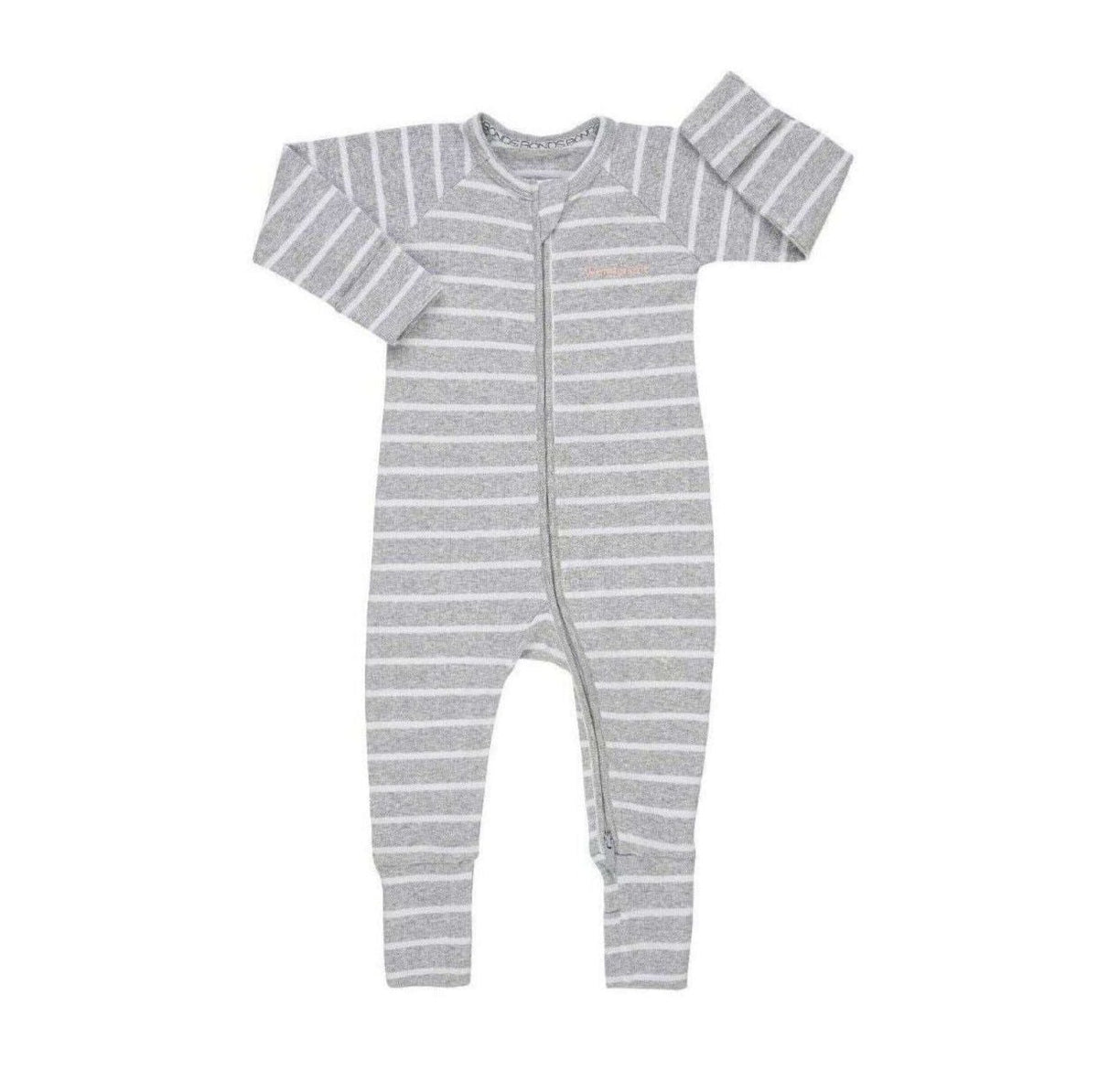 Bonds Baby Ribbed Zip Wondersuit Romper Cozy Cuff Feet for Warmth BXKAA