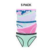 Bonds Girls Bikini Soft and Stretchy Fit Perfect Everyday Coverage 5 Pack UWNV5A