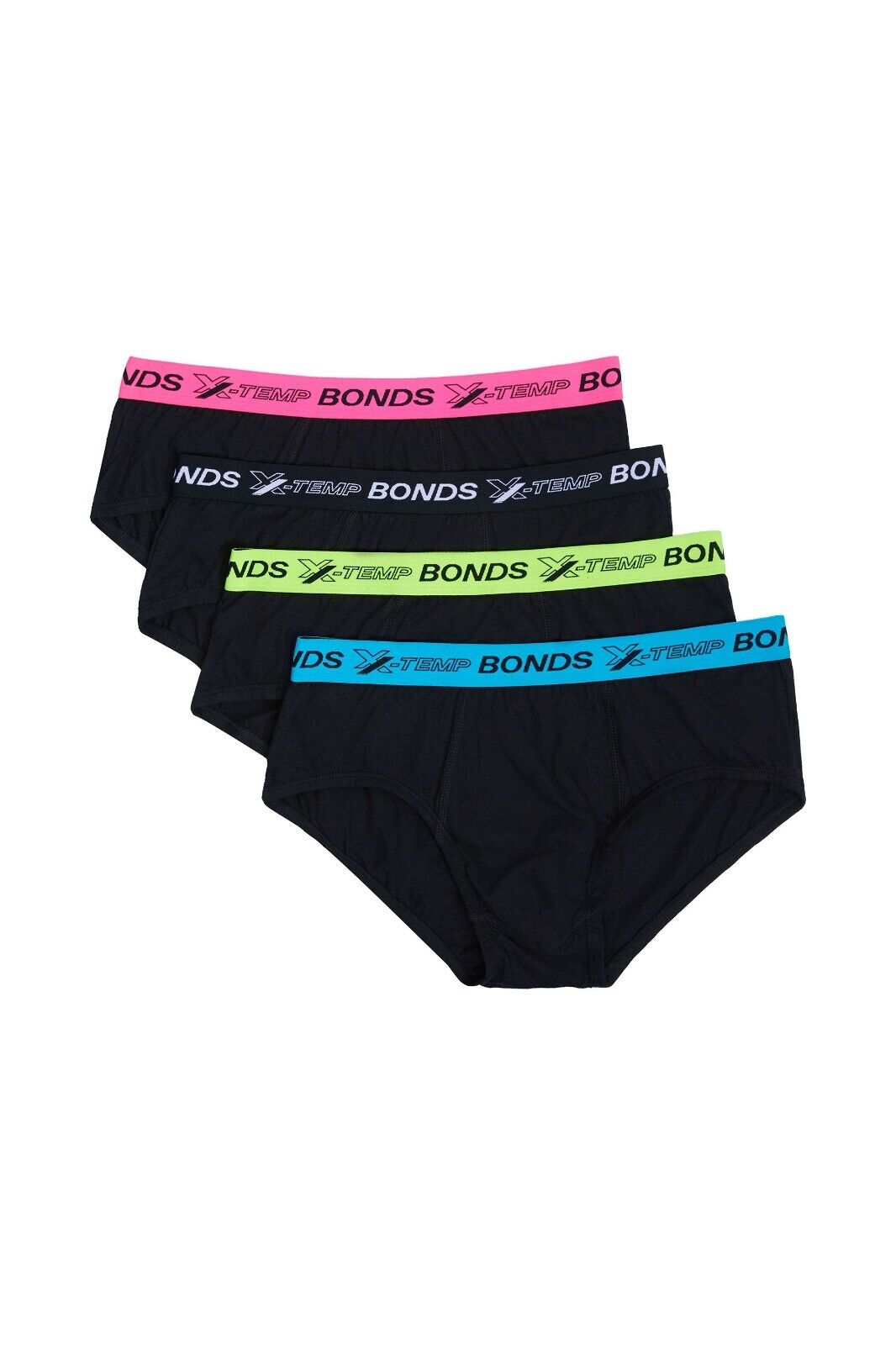 Bonds Mens X-Temp Brief Smart Cooling Technology to keep Fresh 4 Pack MXEG4A