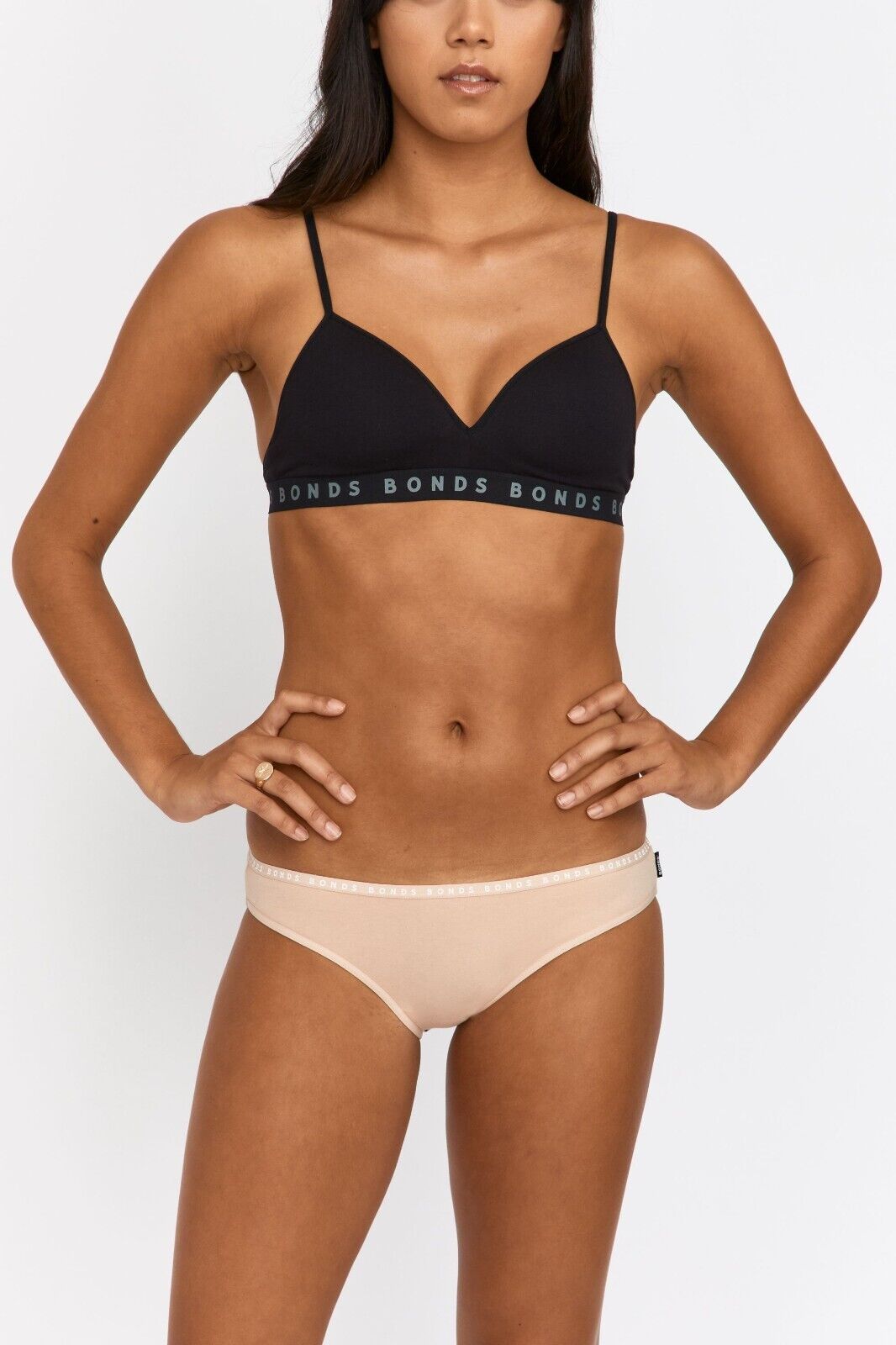 Bonds Womens Hipster Bikini Soft Cotton Low Rise Stretchy Waist 3 Pack WUFNA