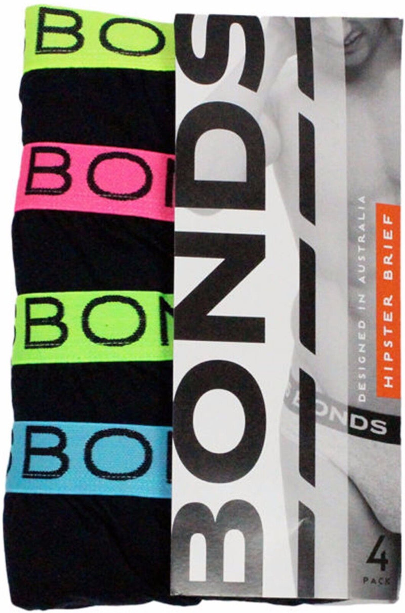 Mens Bonds Basic Everyday New Hipster Brief Bulk 16 Pack Work Play Cotton M38DM4