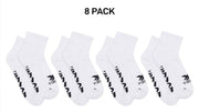 Bonds Mens X-Temp Quarter Crew Socks Dynamic Dual Action Cooling 8 Pack SXX72N