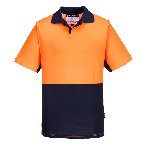 Portwest Short Sleeve Food Industry 2 Pack Cotton Comfort Polo Work Safety MF210