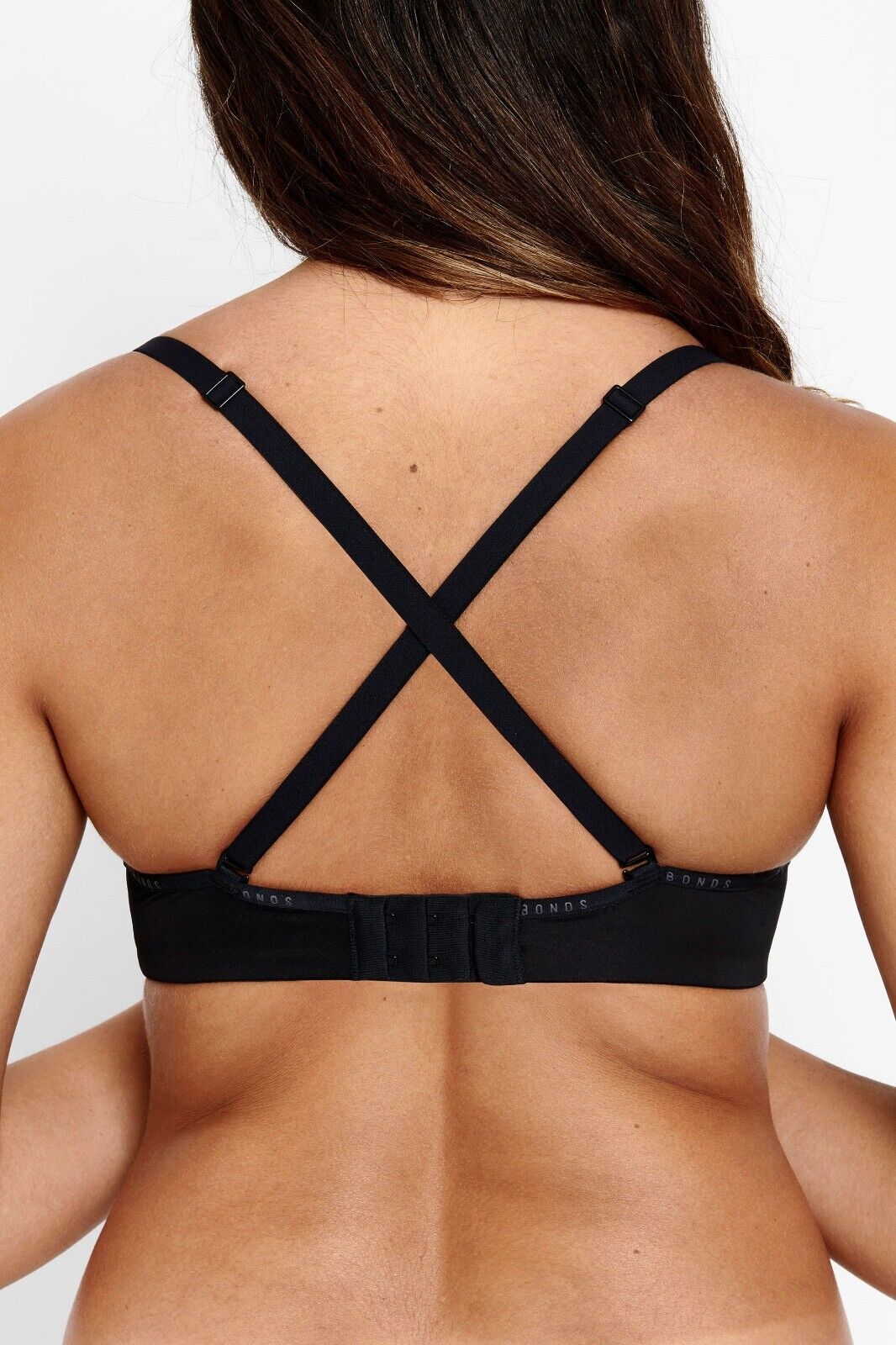 Bonds Womens Invisi Strapless Full Busted Bra Comfort Soft Silicon 6 Pack YXC3Y