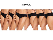 Bonds Womens Midi Seamless Smooth and Soft Breathable Brief 6 Pack WWGCA