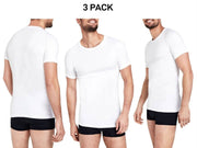 Bonds Mens Raglan Crew Round Neck T-Shirt Soft Breathable Cotton 3 Pack MB3937