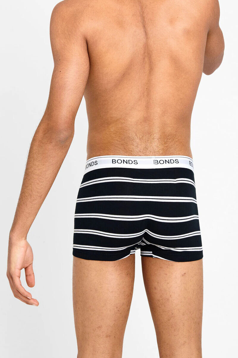 Bonds Mens Guyfront Trunk Ultra Soft Elastic Waistband Seam Free 6 Pack MX3K