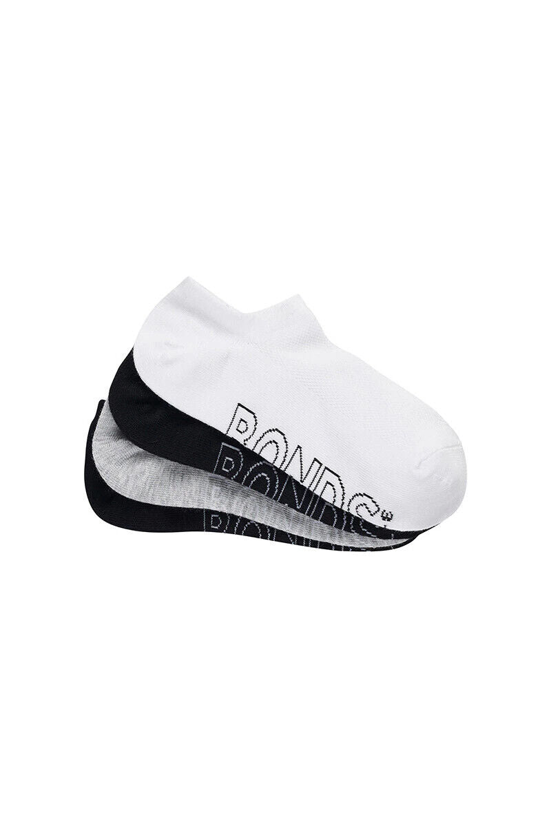 Bonds Womens Lightweight No Show Cotton Mesh Cooling Zone Socks 8 Pack LXPW4N