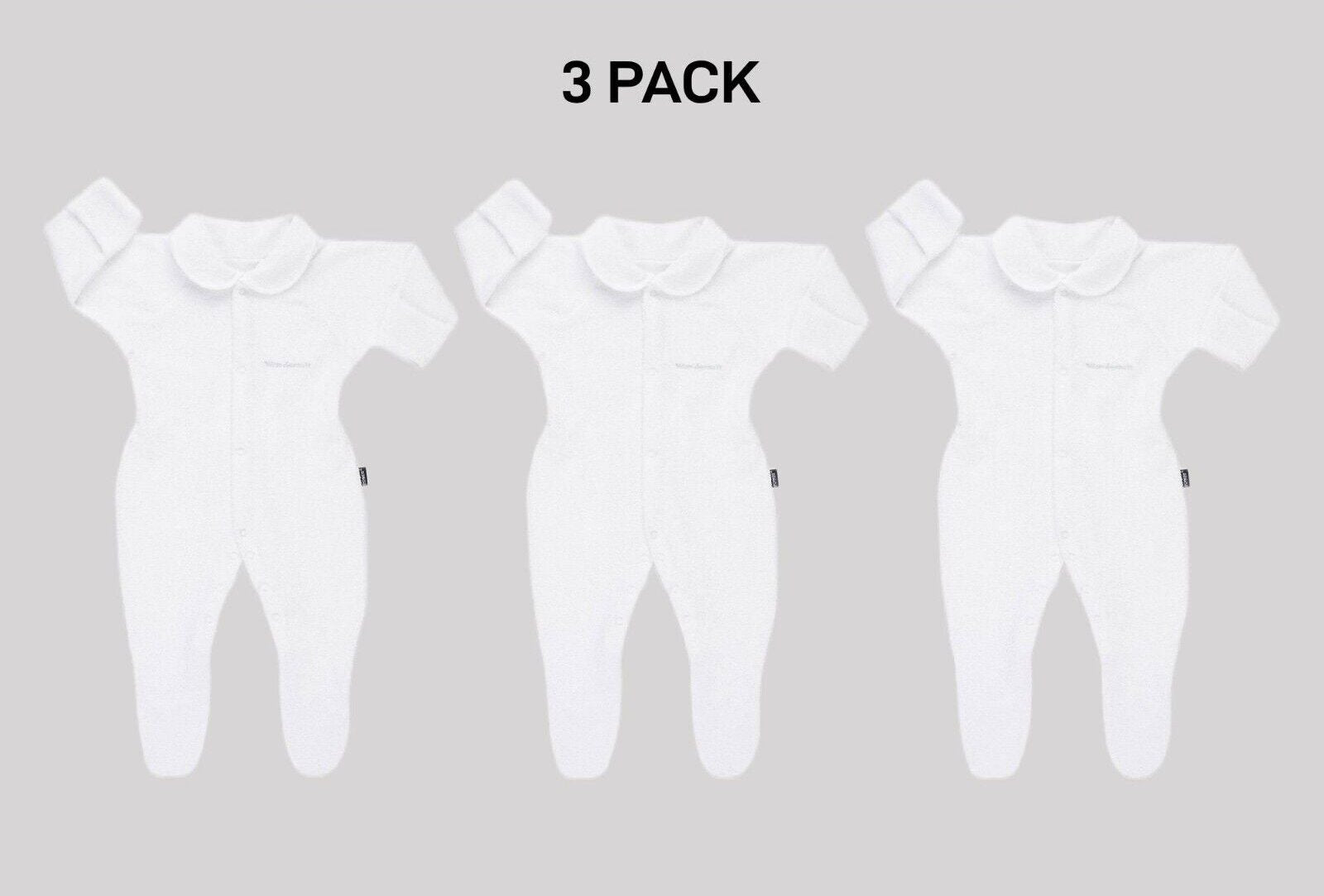Bonds Baby Originals Poodlette Wondersuit Cosy Collar & Extra Warm 3 Pack BXEFA