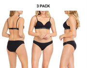 Bonds Womens Hipster Bikini Comfortable Coverage Low Rise Waist 3 Pack WUVXA
