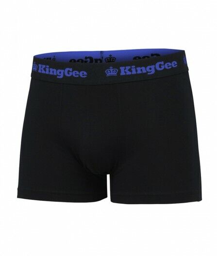 FATHER'S DAY SALE! KingGee Mens Cotton Elastic Trunk 3 Pack Underwear K09023