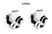 Bonds Baby Sportlet Arch Support Soft Breathable Comfiness Socks 8 Pack RXXL4N