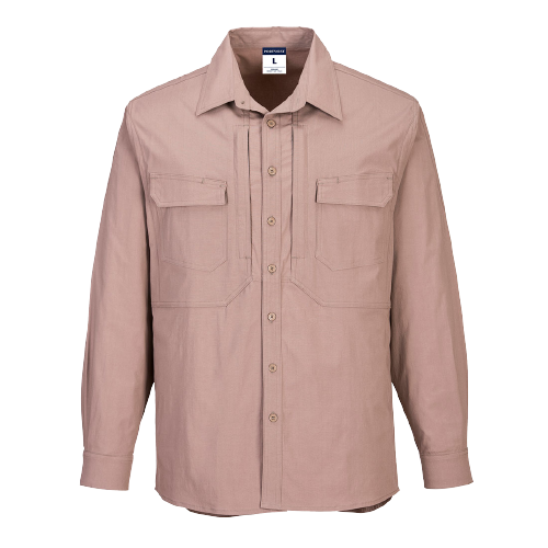 Portwest Utility Stretch Long Sleeve Shirt 4Pack Breathability Casual Polo MS106