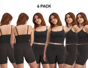 Bonds Womens Bases Seamless Singlet Buttery Smooth and Lightweight 6 Pack WR7Q