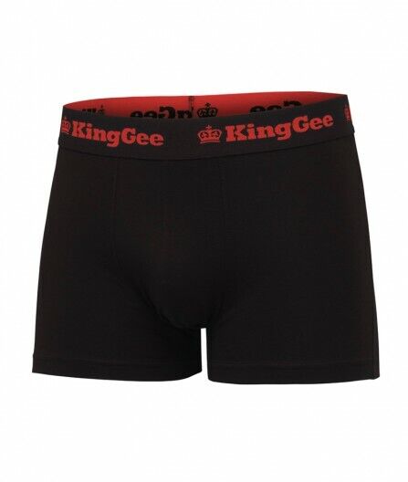 FATHER'S DAY SALE! KingGee Mens Cotton Elastic Trunk 3 Pack Underwear K09023