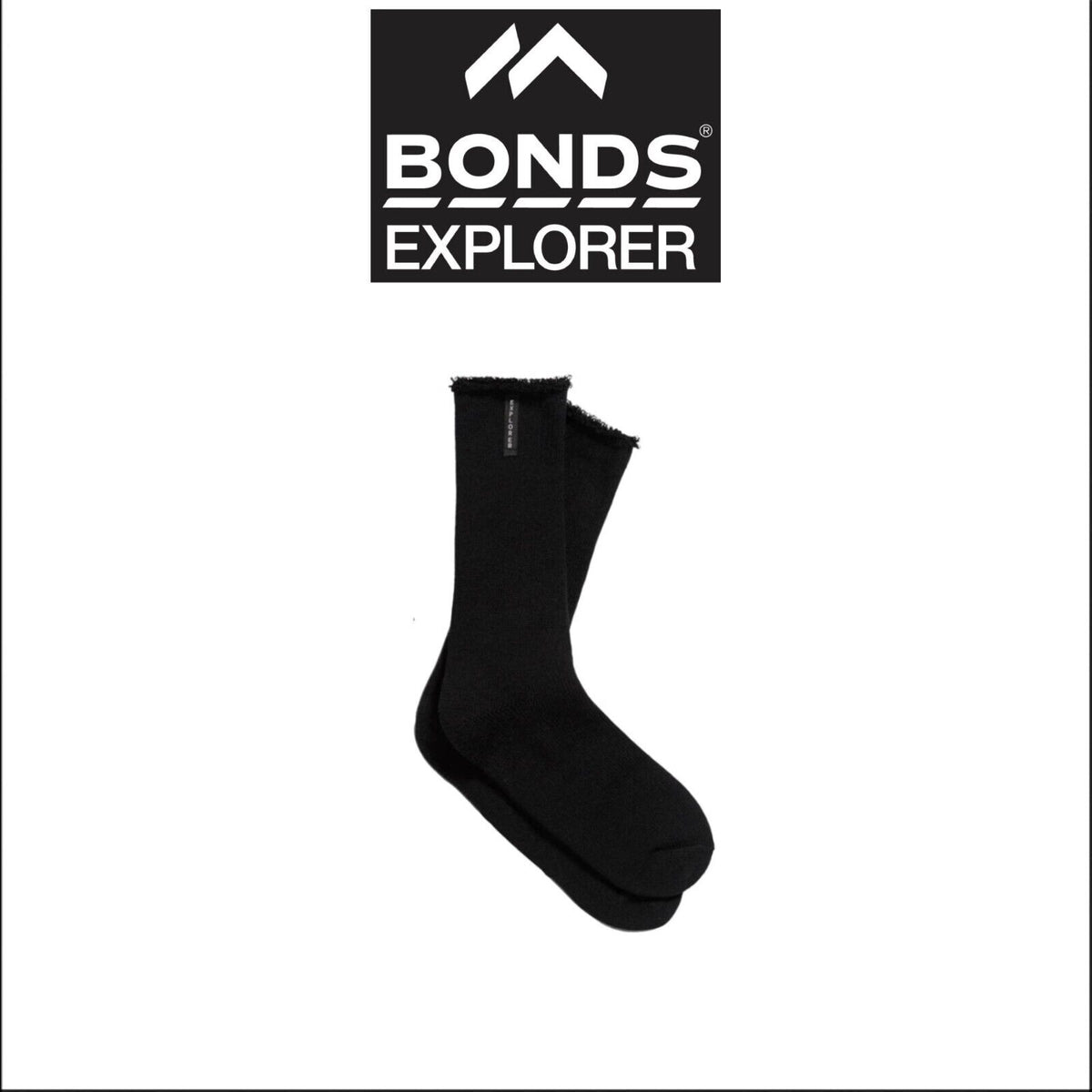 Bonds Explorer Original Breathable Comfortable Wool Blend Crew Sock S1139