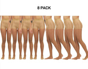 Bonds Womens Sheer Slimming Tights Comfortable Top Waistband 8 Pack L79570