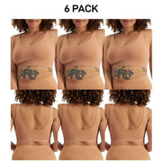 Bonds Womens Bases Scoop Crop Smooth Stretchy Wide Comfy Underband 6 Pack WT97