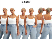Bonds Womens Originals Cami Long Lasting Comfort Soft & Supportive 6 Pack CR9BI