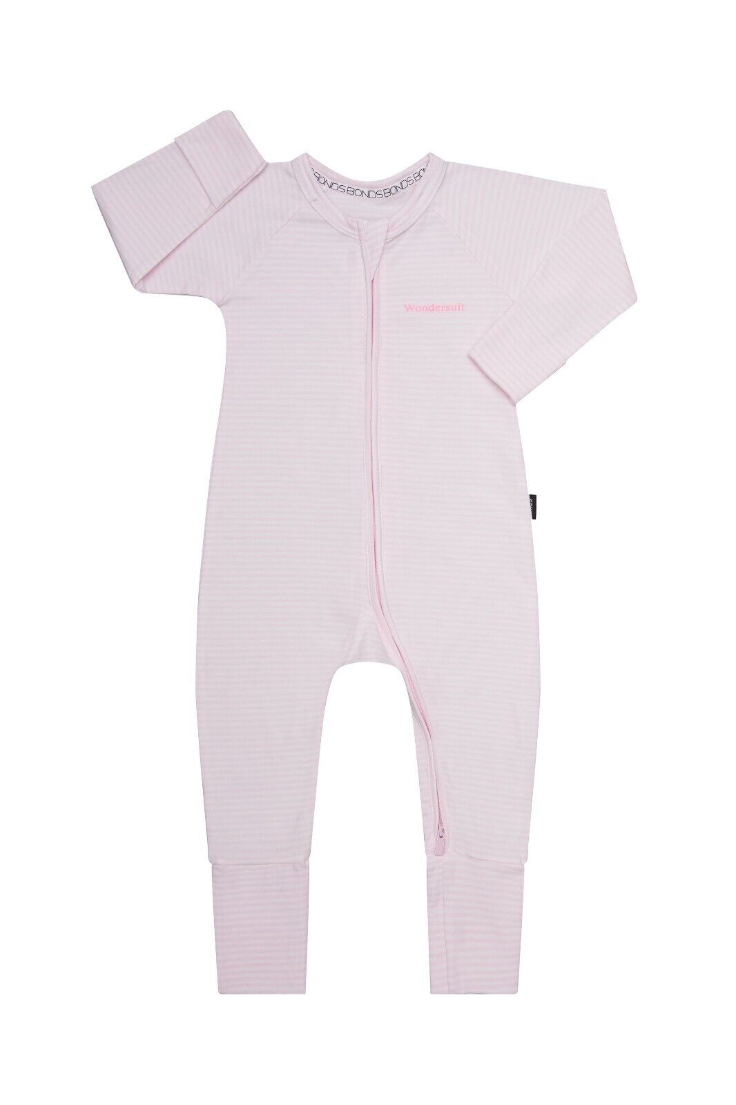 Bonds Baby Wondersuit Two-way Zip Soft Cosy & Stretchable Fabric 3 Pack BZDYM