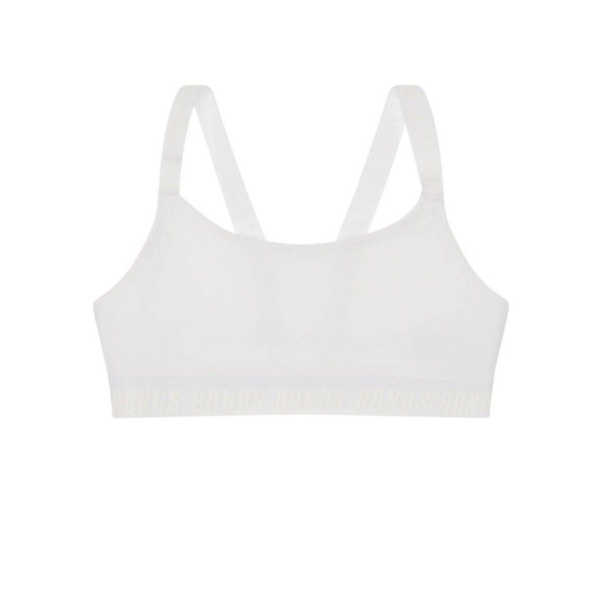 Bonds Girls Performance Pullover Crop Durable and Stretchy Bra UWH41A