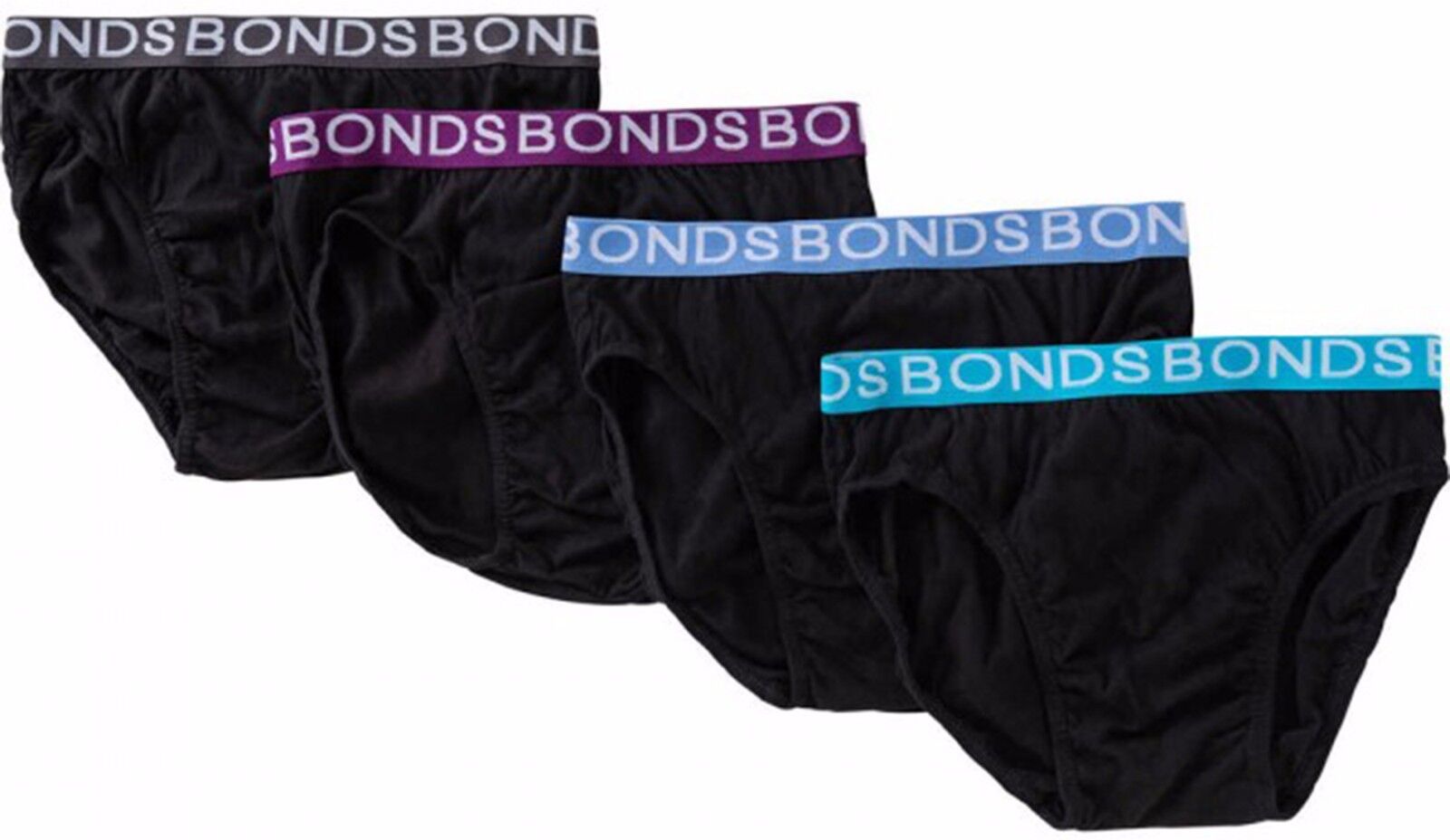 Mens Bonds Basic Everyday New Hipster Brief 8 Pack M38DM4 Work & Sport Cotton