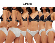 Bonds Womens Bloody Comfy Period Bikini Moderate Leak Proof Undies 6 Pack WTQT