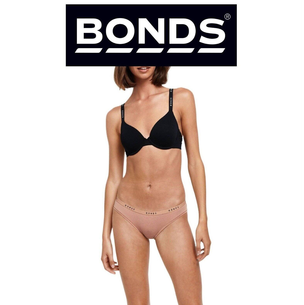 Bonds Womens Original Bikini Plain Breathable Stretchy Waist WVGMA