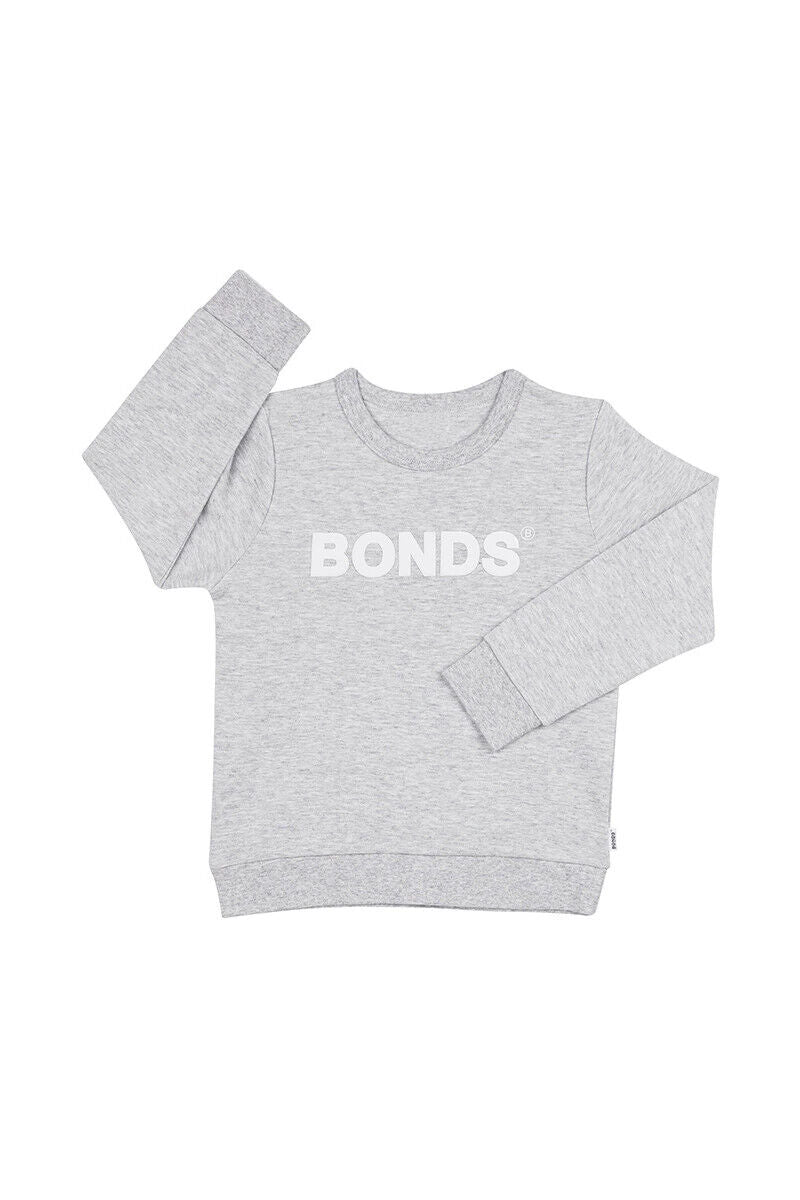 Bonds Baby Tech Sweats Pullover Ultimate Warm Comfort Sporty Style 3 Pack KVQTA