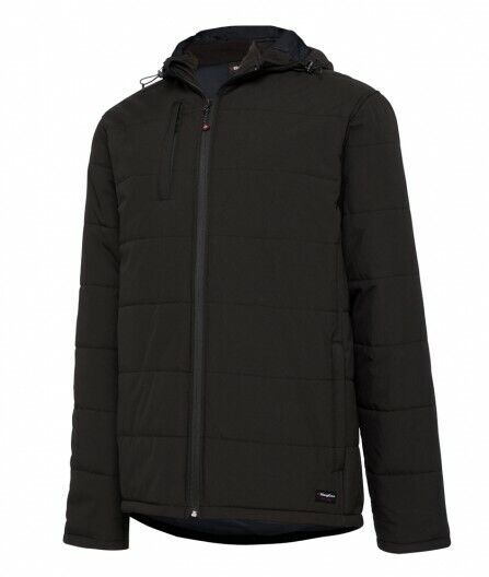 KingGee 4 Pack Puffer Jacket Storm Guard Waterproof Ripstop Hood Work K05010-Collins Clothing Co