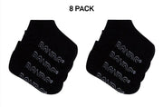 Bonds Kids Logo Light No Show Soft Cotton Breathable Socks 8 Pack RXUU4N