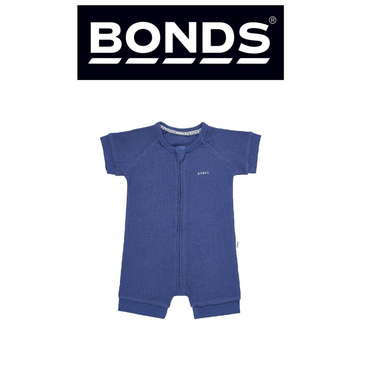 Bonds Baby Waffle Romper Soft Recycled Cotton Stretchy Fabric BWRNA