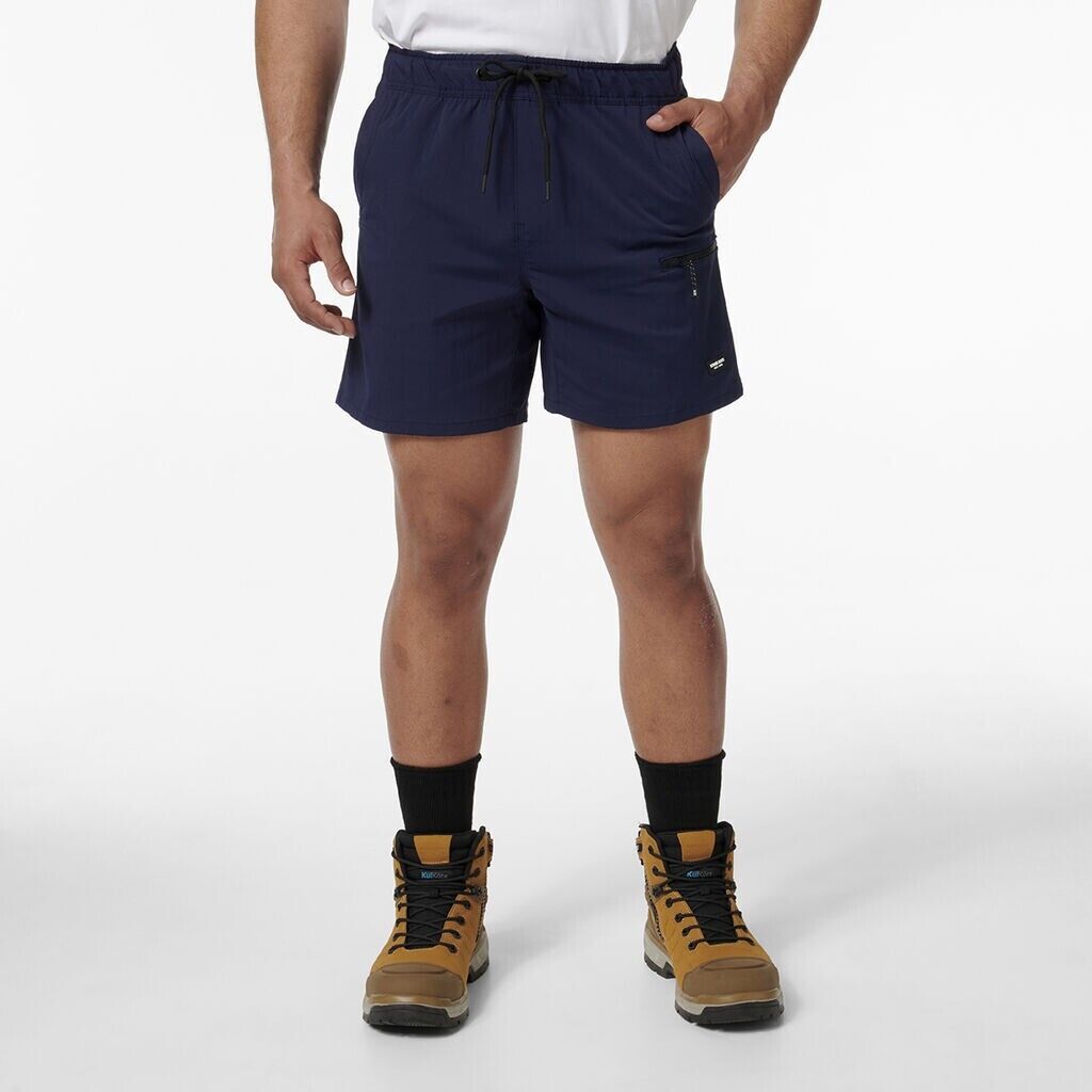 KINGGEE Mens Trademark Comfy Pockets Lightweight Stretch Elastic Short K17009-Collins Clothing Co