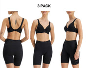 Bonds Womens Move Contour Bra Comfy Smart Cooling Recycled Yarn 3 Pack YWRA