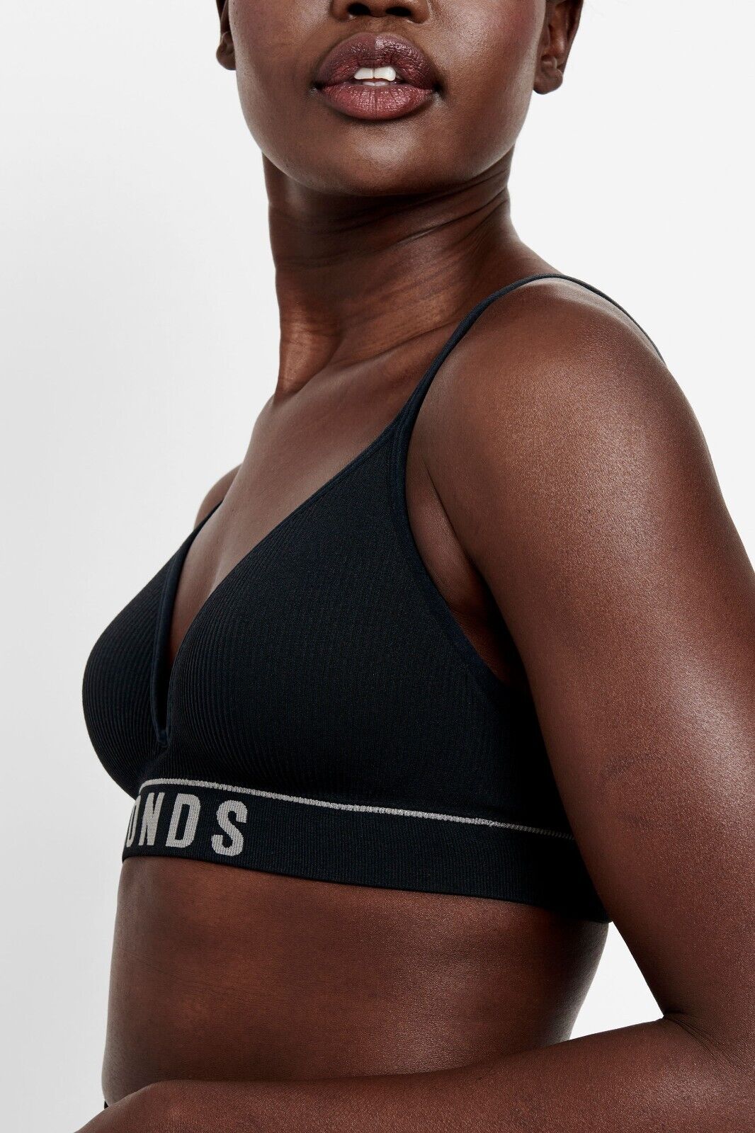 Bonds Womens Retro Rib Wirefree Tee Bra Comfortable & Stretchable 3 Pack YXF7Y