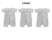 Bonds Baby Zip Romper Wondersuit Soft Cotton for Warmth Weather 3 Pack BXNMA