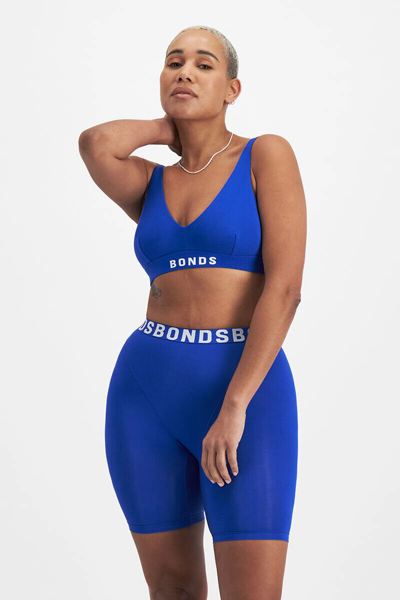 Bonds Womens Chafe Off Crop Ultimate Comfort Soft Fresh and Cooling Finish WR3X