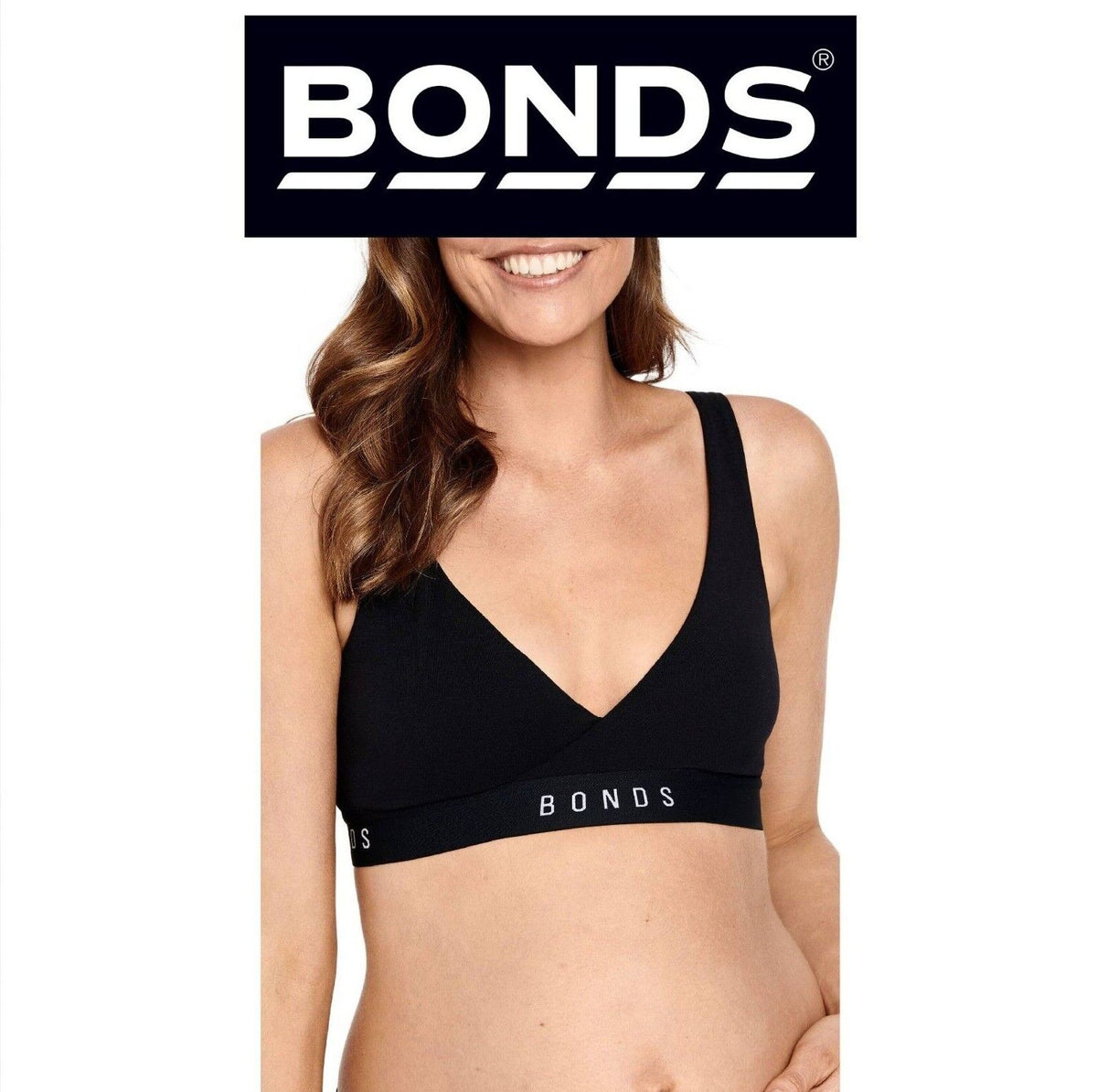 Bonds Womens Original Maternity Wrap Crop Comfy Lightweight Support YXHXY