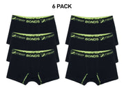 Bonds Boys X-Temp Trunk Temperature Control Dual Action Cooling 6 Pack UX4F1A