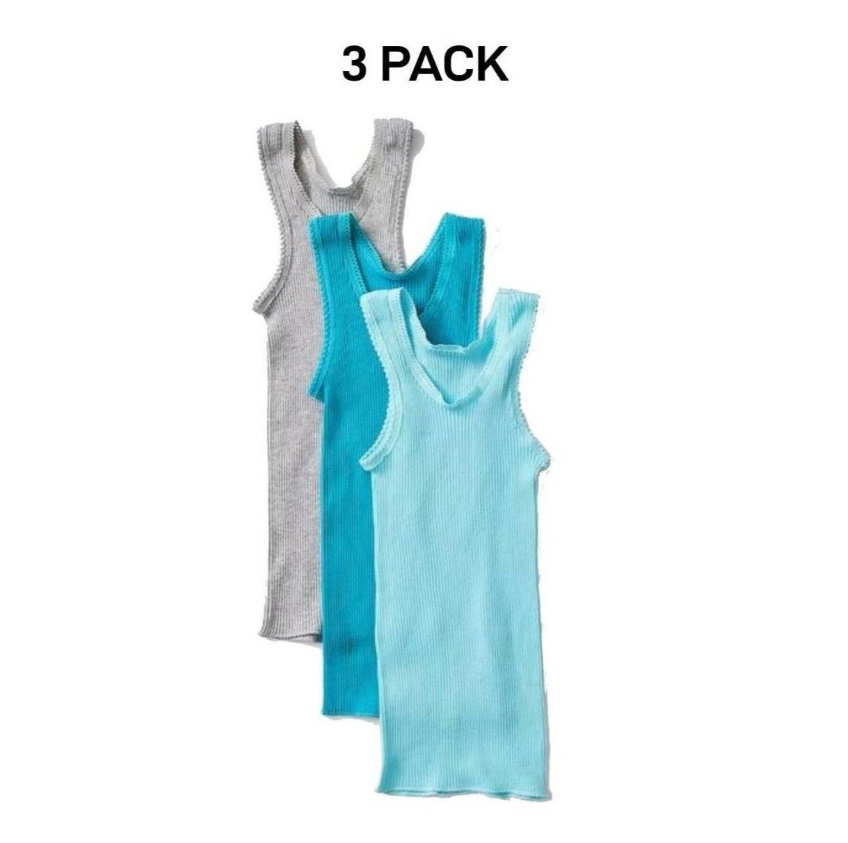 Bonds Baby Vest Ribbed Warmth Singlets Comfy Side Seamfree 3 Pack BXHNT