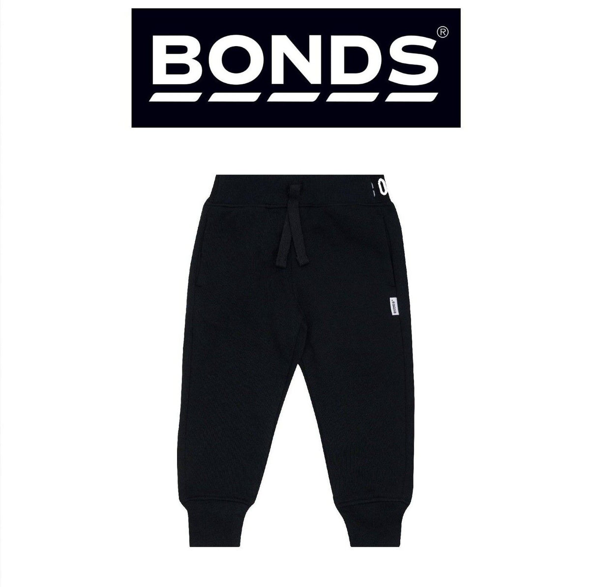 Bonds Baby Fleece Trackie Pants Stretchy Branded Waistband Soft & Snuggly KVRJA