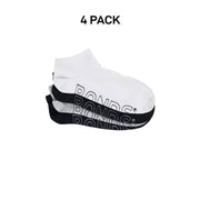 Bonds Mens Logo Lightweight No Show Extra Comfort Mesh Cooling 4 Pack SXN44N