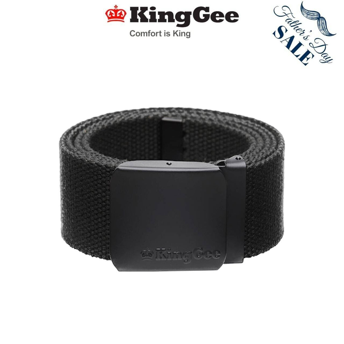 FATHER'S DAY SALE! KingGee Mens Originals Stretch Comfy Belt Work Buckle K61231