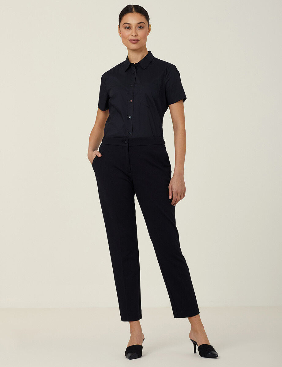 SALE NNT Women Avignon Short Sleeve Slim Comfortable Business Shirt CATUK8